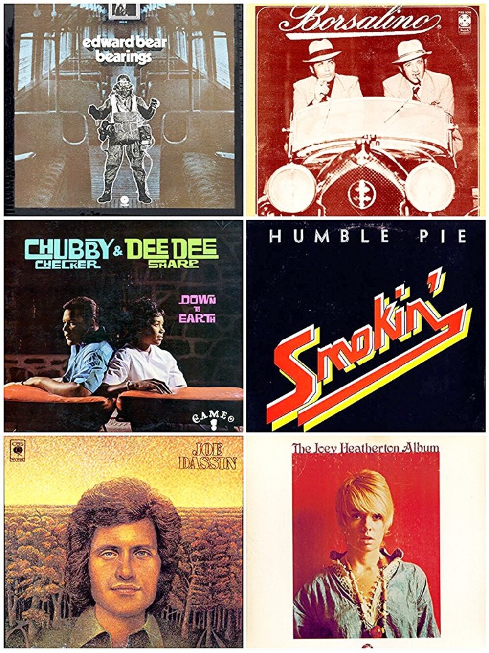 Lot Of 6 Various Vinyl Records
